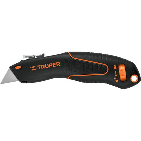 Navaja con cúter de seguridad - 18 cm