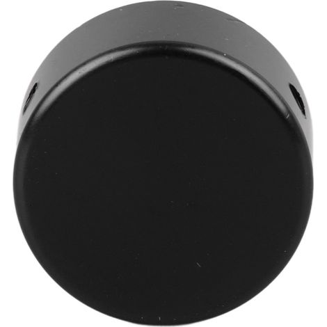 Capuchon de pédale d'effet guitare en aluminium noir, accessoire de remplacement pour footswitch avec clé (1/5)
