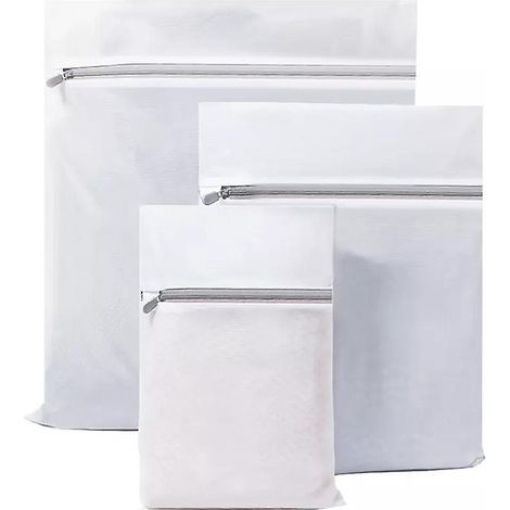 Qualitell Wäschebeutel, 3er-Pack, Aufbewahrungsbeutel für Kleidung, Reise-Organizer