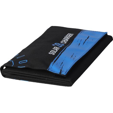 Chargeur solaire portable pliable 5 V CC 28 W, idéal pour les téléphones portables, le camping et les voyages. (1/5)