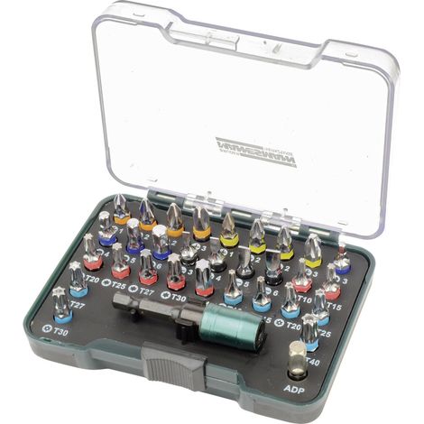 Brüder Mannesmann M29710 Bit-Set 32teilig (1/2)