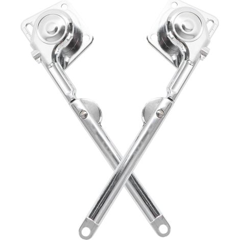 Lot de 2 outils verrouillage robustes pour portes placards et (1/5)