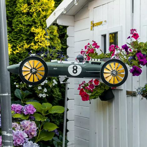 Moulin à Vent Décoratif pour Jardin - Girouette Colorée Éolienne