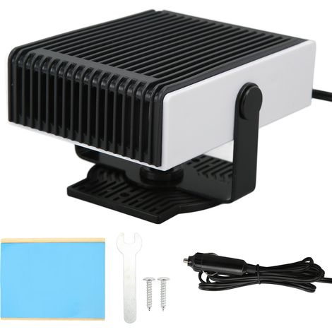 Chauffage voiture portable 150W, désembueur dégivreur 2 modes chaud/froid, rotation 180°, pour auto maison 24V (1/5)