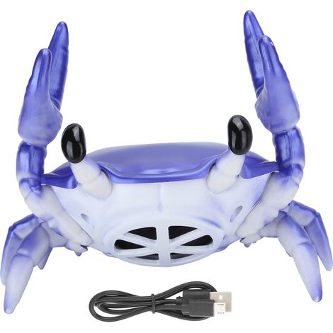 2-in-1-Handyhalterung mit krabbenförmigem Bluetooth-Lautsprecher und 360° drehbarem Ständer (Lila) (1/5)