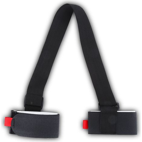 Porte-skis et snowboard en nylon, bretelle d'épaule réglable pour transport, accessoire de snowboard. (1/5)