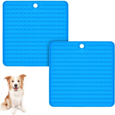 Tapis pour chien étanche en 2 pièces, parfait pour nourrir du yao (1/5)