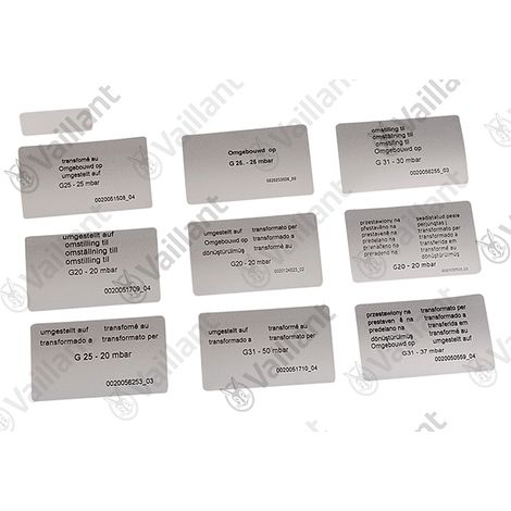 VAILLANT Umstellsatz VC 406+476+636/5-5 Vaillant-Nr. , 0020262472 (1/2)