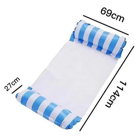 Matelas de piscine flottant portable 4 en 1 (1/3)