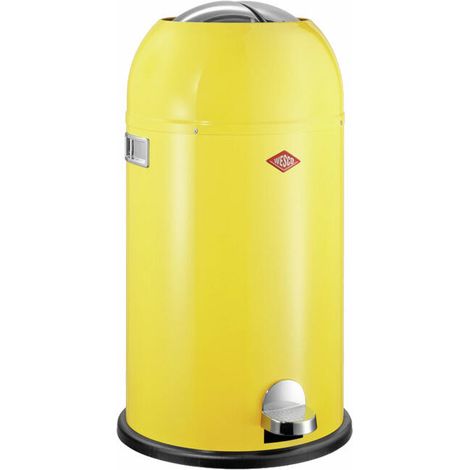 Wesco Mülleimer Kickmaster lemonyellow