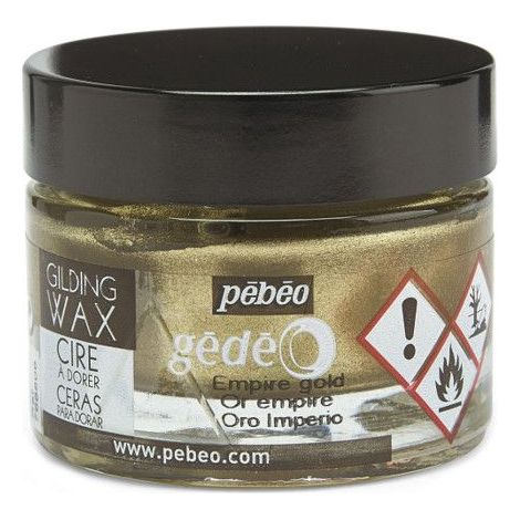 Cire dorure - GEDEO - Gédéo - 30 ml - Couleur Empire Gold - Finition haute qualité