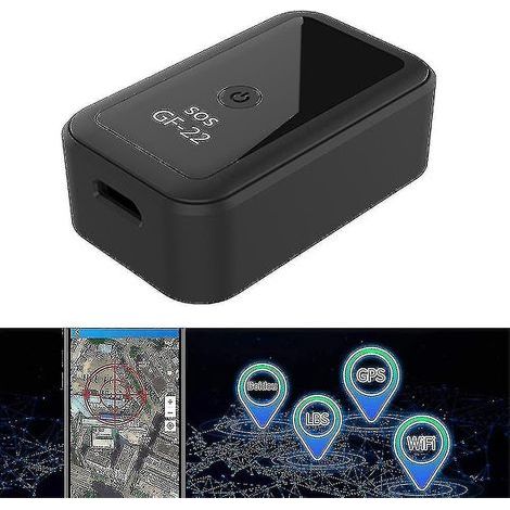 GF-22 GPS-Tracker für Fahrzeuge (Auto, LKW, Wohnmobil), Merkmale: Mini-Ortungsgerät, versteckt für Kinder und ältere Menschen, kompatibel mit Smartphones für Echtzeit-Ortung. (1/5)