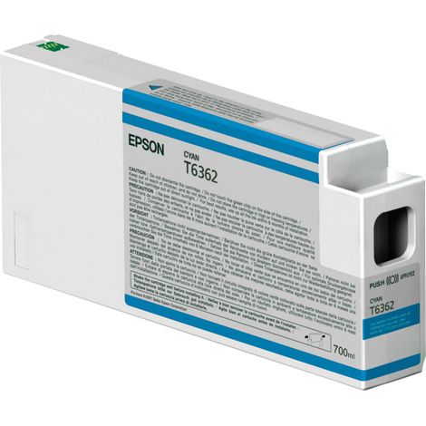 Epson Tintenpatrone cyan T 636 700 ml T 6362