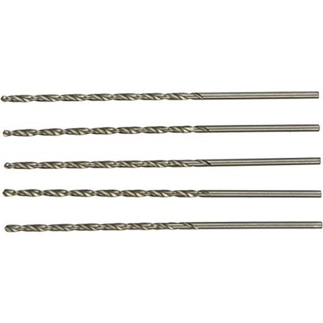 Broca helicoidal Heller 21379 0 acero rápido 2 mm pack 10