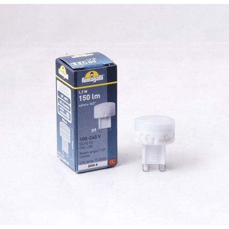 LED G9 Stiftsockellampe - 1,7W - Fumagalli (1/5)
