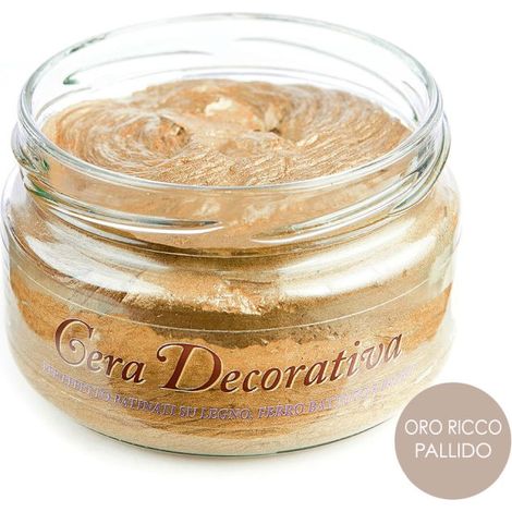 CERA DECORATIVA  ORO RICCO PALLIDO ML.250 (1/6)