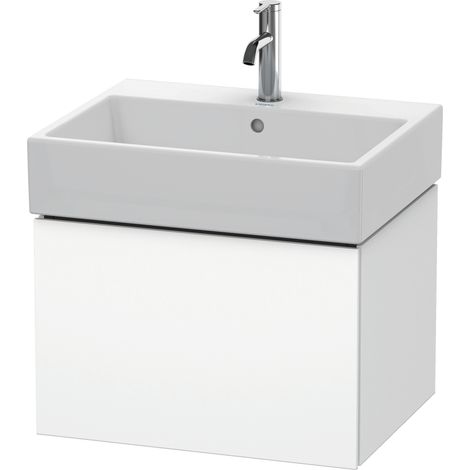 DURAVIT LC617508484 L-Cube WTU blanc, 584x459x394 mm, 1 trou pour robinet