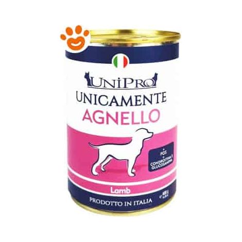 Unipro Dog Unicamente Adult Agnello - Lattina 400 Gr -