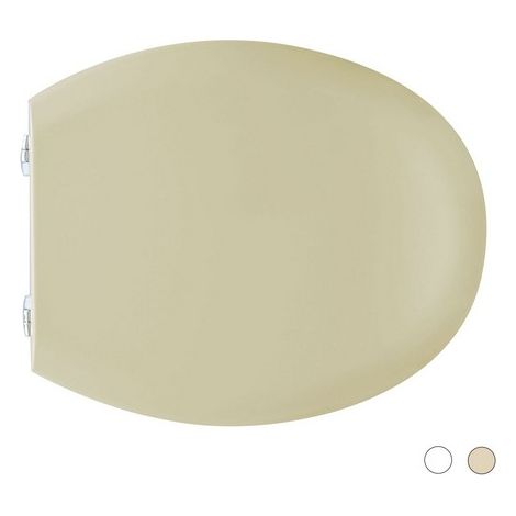 SEDILE WC UNIVERSALE IN LEGNO CANYON C&M Champagne BEMIS (1/7)