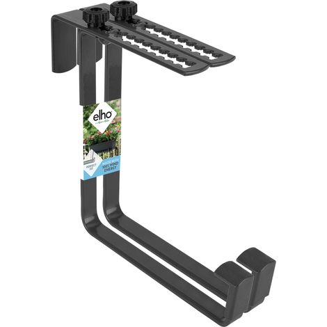 Elho Barcelona Balcony Bracket Metal Anthracite Accessori Varie forme