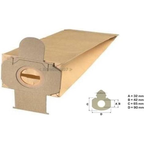 8 SACCHETTI ASPIRAPOLVERE HOOVER ACENTA PER TUTTI  MODELLI NO ORIGINALI HV 27
