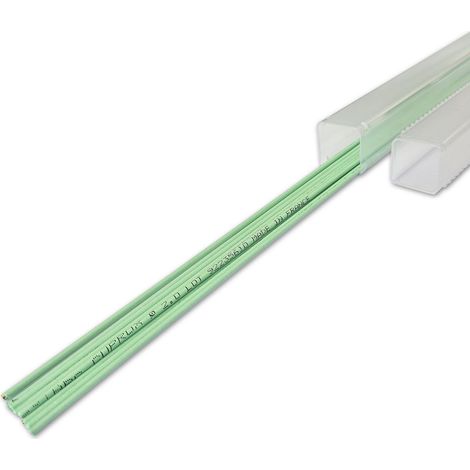 Selectarc – Baguettes de brasage en laiton 2 mm – Lot de 10 – Température de fusion 870-900 °C – Pour assemblage acier et cuivre