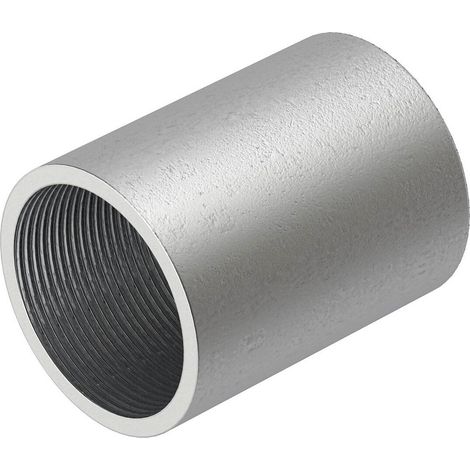OBO Bettermann Manchon taraudé Stapa avec filetage M25x1,5 Acier zingué / nickelé, 2046556