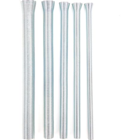 Lot 5 Ressorts à Bender Acier Incurvés Souples pour Tuyaux, Accessoires de Cintrage de Tube (1/5)