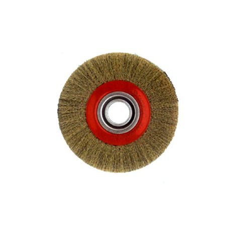 Bellota Rundbürste 50810-15025 Industrieller Messing-Welldraht