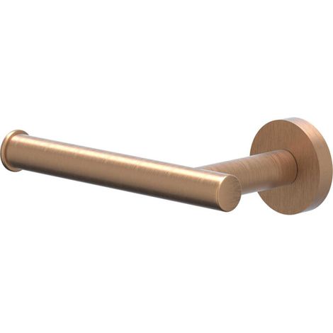 IVY Porte-rouleau de papier toilette - 1 rouleau - Cuivre brossé mat PVD