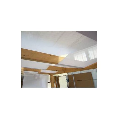 15 x TELO OMBREGGIANTE IN TEXTILENE H 60CM BIANCO