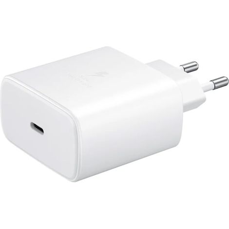 Chargeur rapide Samsung 45 W EP-TA845EBE - Blanc