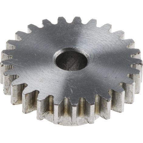 Pignon RS PRO module 1, 25 dents , alésage de 6mm en Acier ( Prix pour 1 ) (1/2)