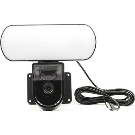 Telecamera di sorveglianza WiFi Tuya, luce da parete per giardino, spina UE (1/4)