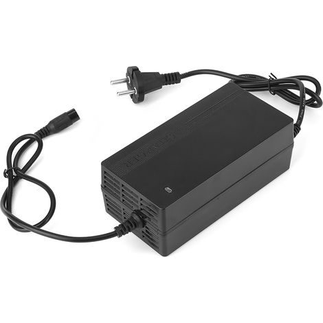 Chargeur de batterie au plomb-acide 24 V 1,8 A, prise à 3 broches, convient aux scooters électriques et aux VTT, prise standard européenne, 90-230 V. (1/5)