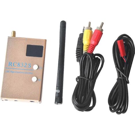 RC832S FPV 5.8G 48CH Receiver Video Audio AV Receiver--