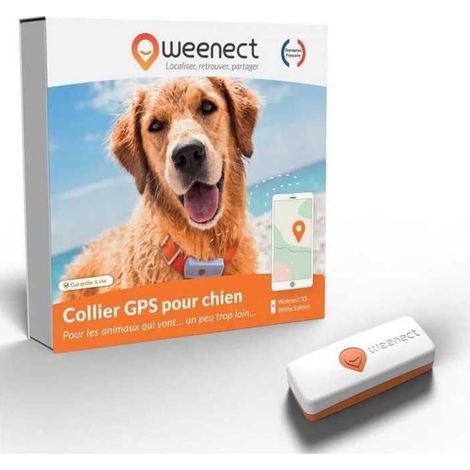 GPS Tracker for Dogs - Weenect XS (White Edition 2023) (1/3)