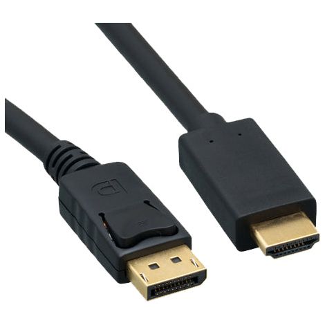DisplayPort vers HDMI - plaqué or 1,8 m