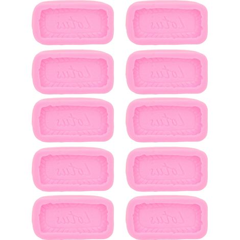 Stampo in silicone per biscotti, 10 pezzi, stampo per cioccolato, decorazione per torte, per la preparazione di dolci fai da te (1/5)