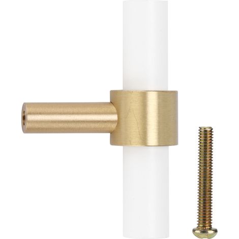 Poignée de tiroir et bouton de meuble de cuisine en blanc - Accessoire de quincaillerie de remplacement (1/5)