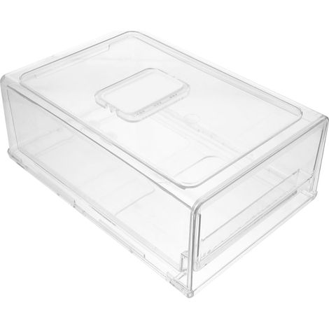 Boîte de Conservation pour Congélateur à Tiroirs en Plastique, Organiseur Réfrigérateur Empilable Fruits, Rangement Pratique Cuisine Domicile - (1/5)