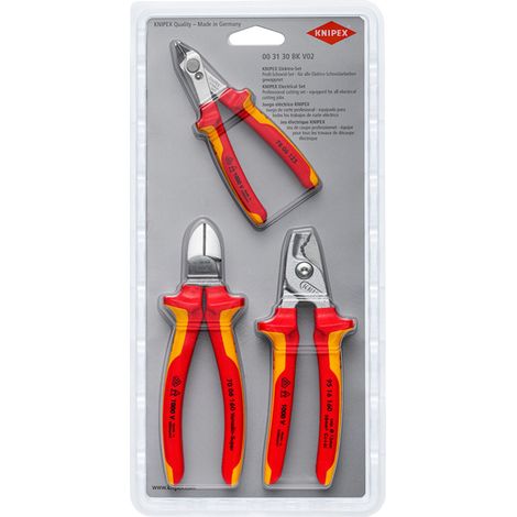 Draper 25032 KNIPEX 00 31 30 BK V02 Electrical Cutting Set