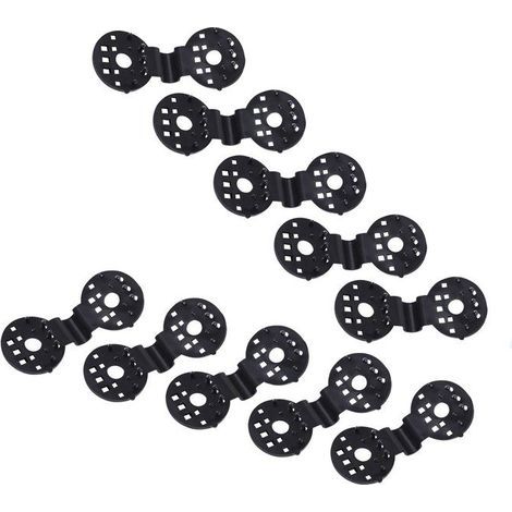 10pcs clips filet ombrage – réutilisables, crochet robuste, polyvalents – pour serre, jardin (1/5)