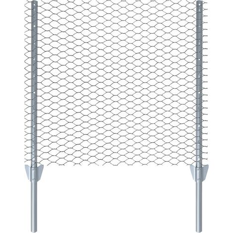 Zaunset Sechseckgeflecht Zaun Draht 0,50 x 25 m Komplett-Set Drahtzaun 13 mm