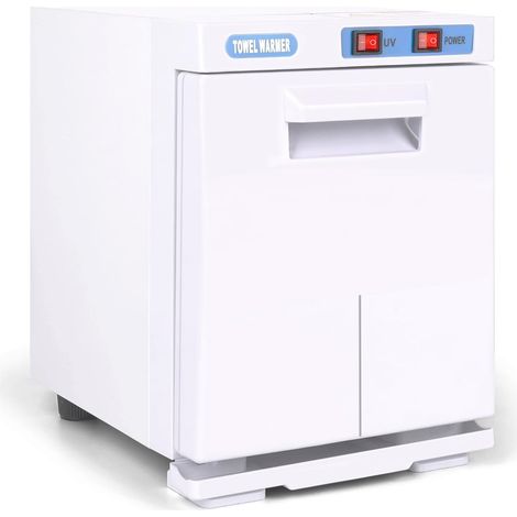 Chauffe Serviette 5L, Armoire Chauffante avec UV pour Institut de Beauté Spa Désinfection UV, Maintien au Chaud, 5L (1/5)