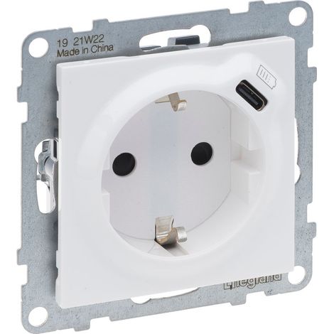 Legrand SCHUKO-STECKDOSE + USB-C MIT S (765126 SEANO) (1/3)
