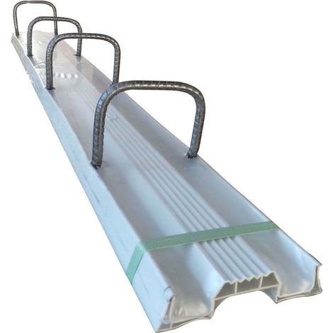 Moncoffrage – Boîte d'attente PLASTIBOX fer cintrable – Ø 6 mm – Profondeur 25 mm pour reprise béton – Conditionnement à l'unité
