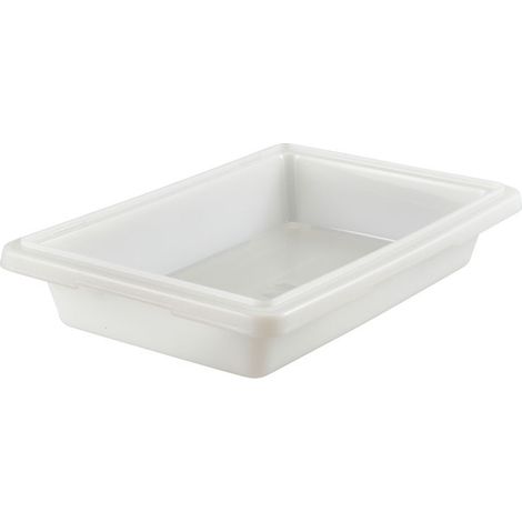 Boîte de stockage - 46 x 30.5 x 9 cm - Blanc - Lot de 6 - Cambro