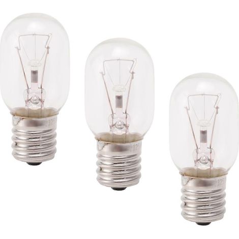 Ampoule de rechange pour micro-ondes 40 W E17 125 V - Compatible avec les micro-ondes et les lampes à lave - Lot de 3 (1/5)