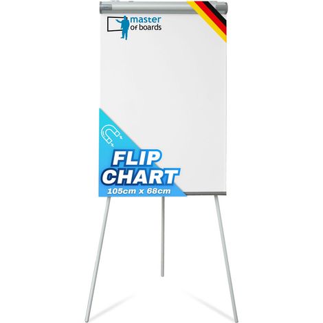 Flipchart Coyote Dreibein-Stativ Tafelgröße: 68 x 105 (1/5)